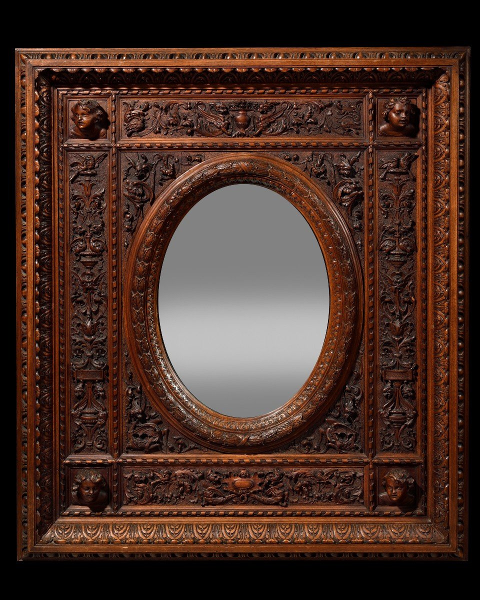 Carved Wooden Frame - Attributed To Guidi, Gosi And Querci