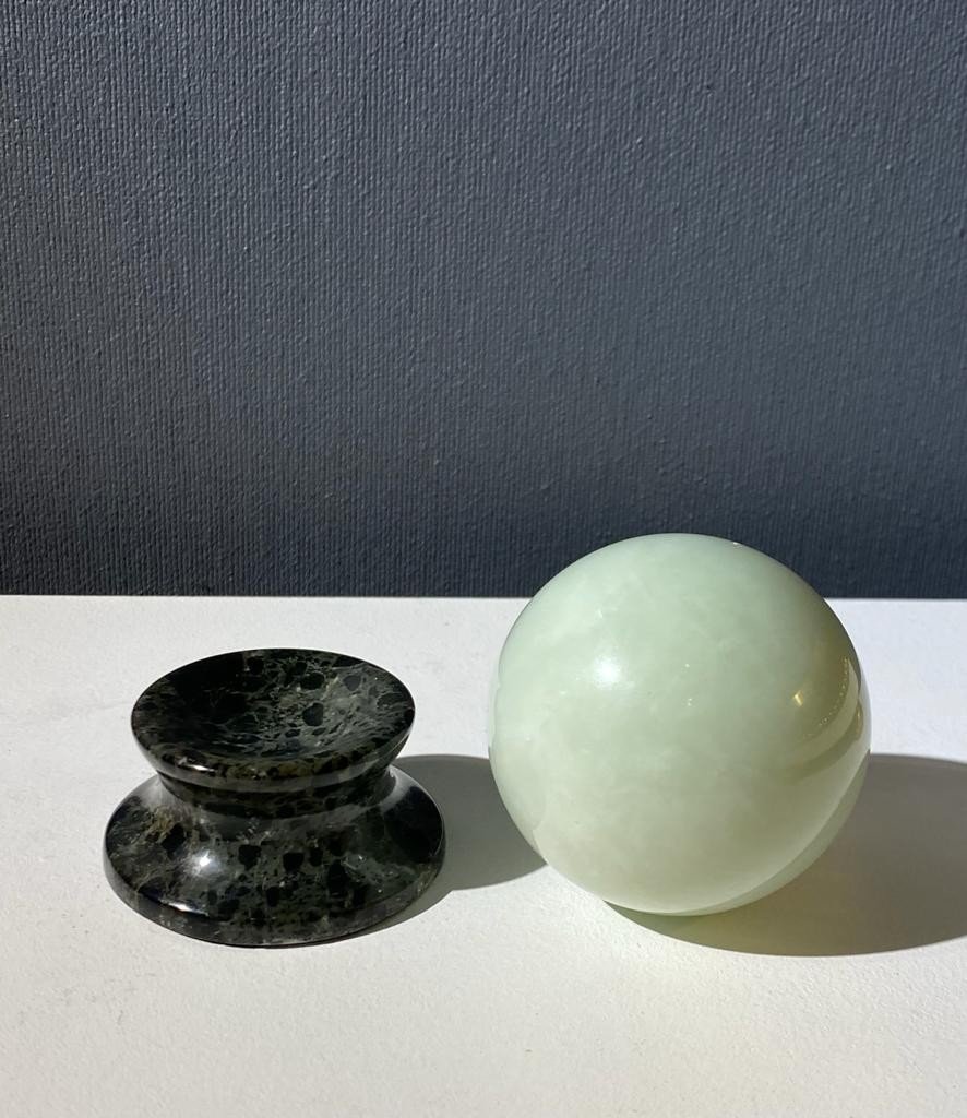 Boule Sur Piédestal-photo-2