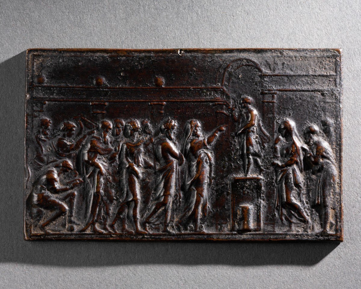 Jesus Among The Doctors – Valerio Belli (1468-1546)