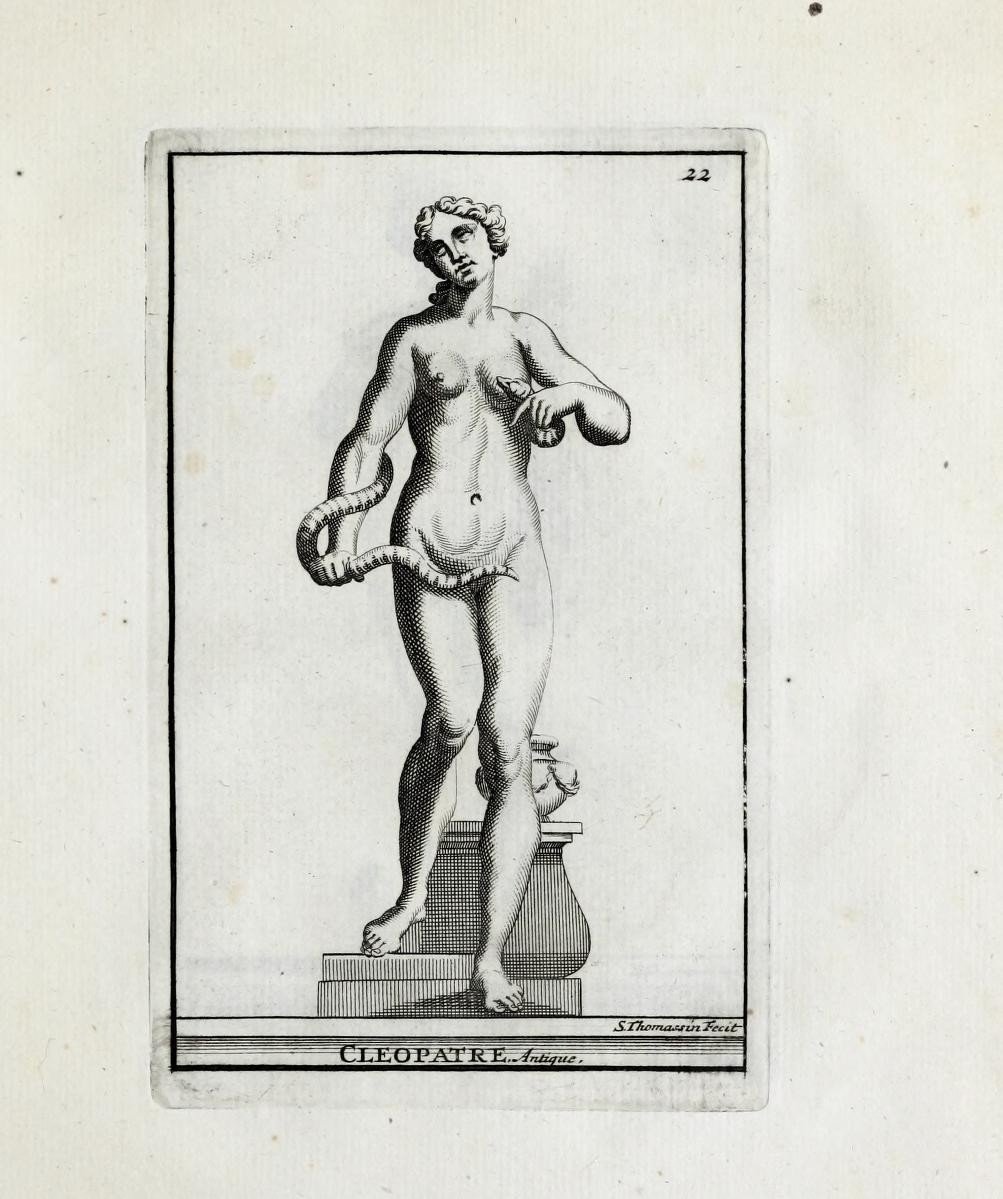 Statue de Cléopâtre Mourant — XVIIe Siècle-photo-1
