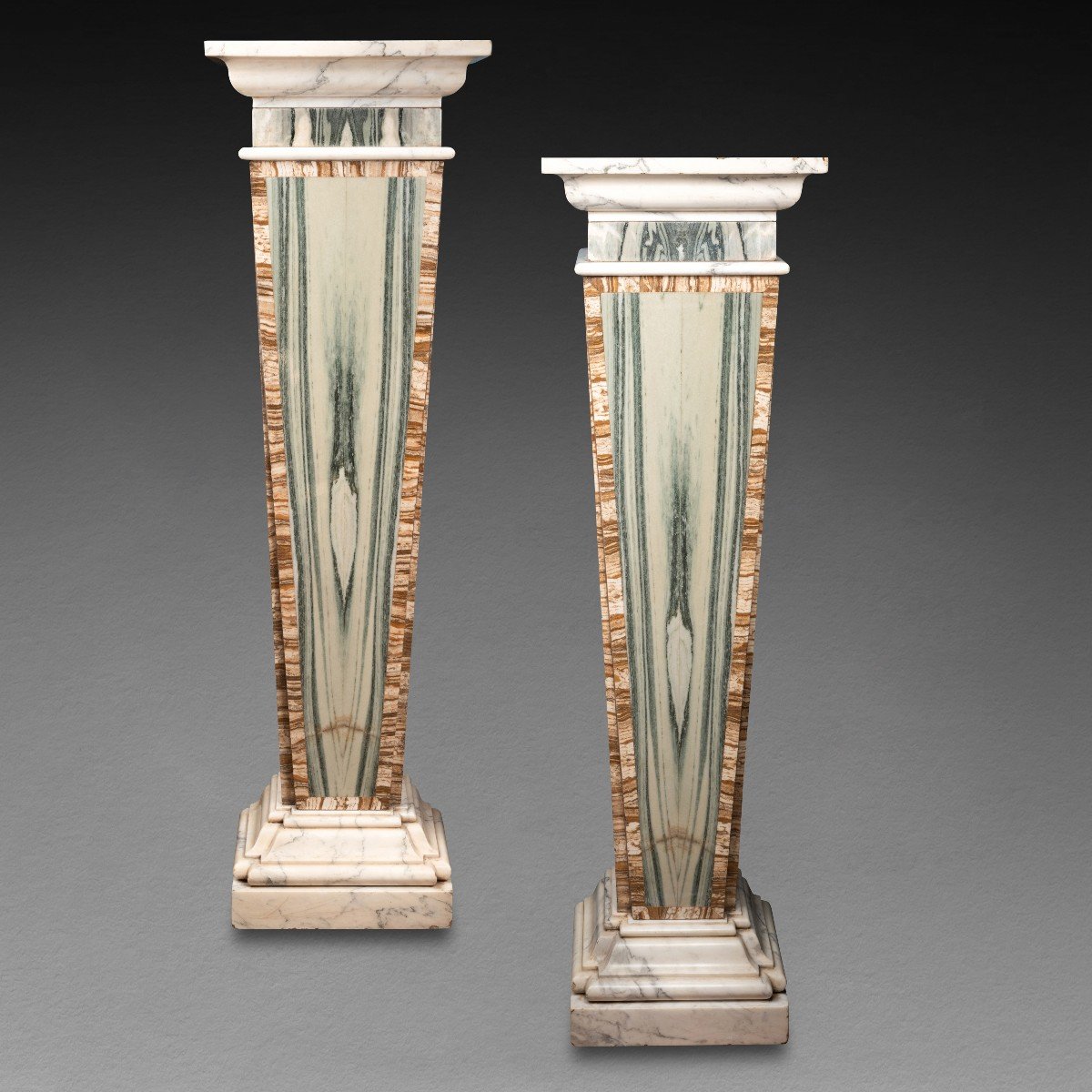 Pilasters Or Termini In Cipollino – 20th Century