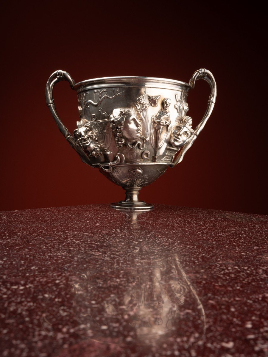 Dionysiac Cantharus From The Trésor De Bernay-photo-4