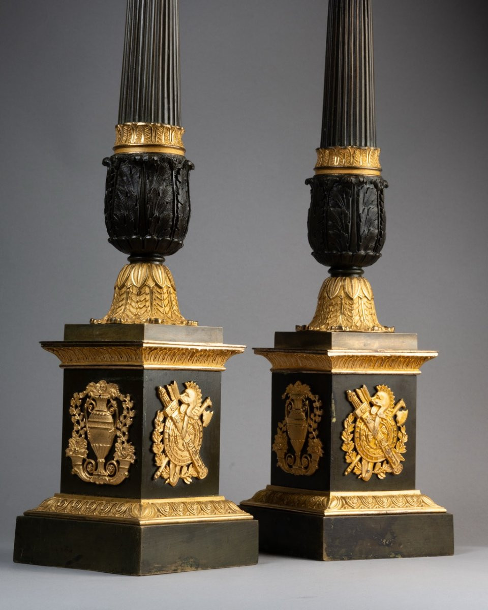 A Pair Of Mechanical ‘carcel’ Lamps By François-nicolas Poupinel-photo-4