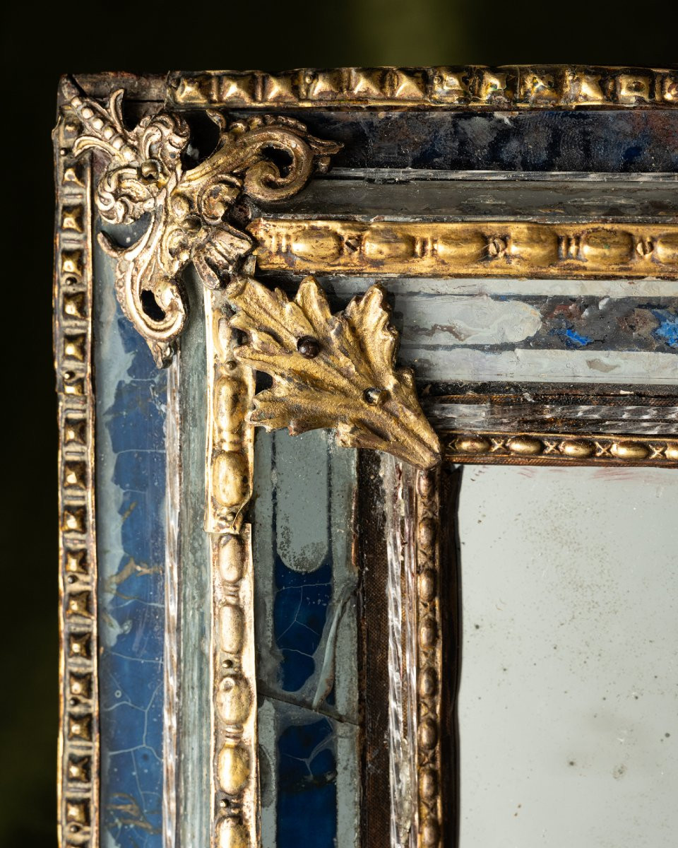 A Murano Gilt-metal Mounted ‘sapphire’ Glass-photo-1