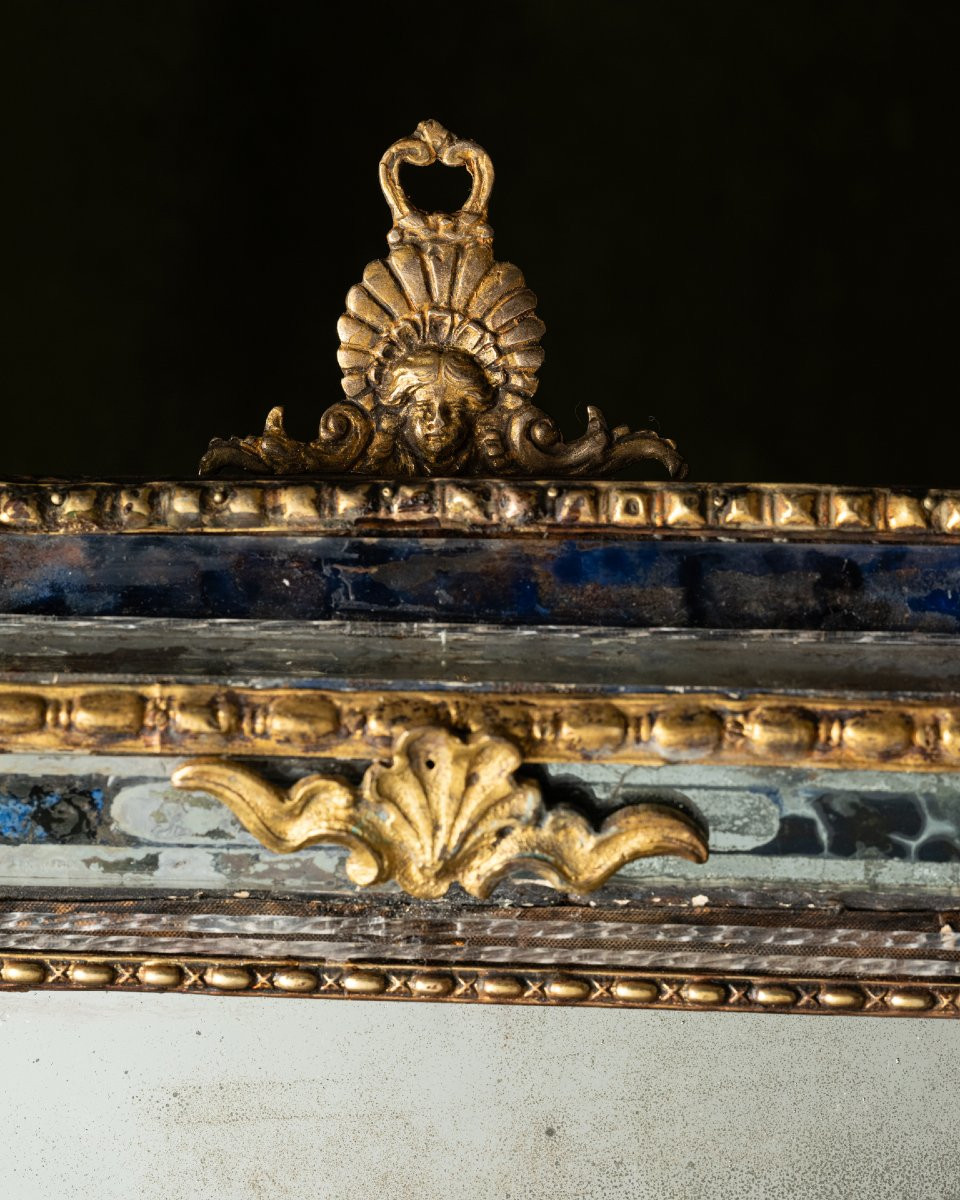 A Murano Gilt-metal Mounted ‘sapphire’ Glass-photo-2