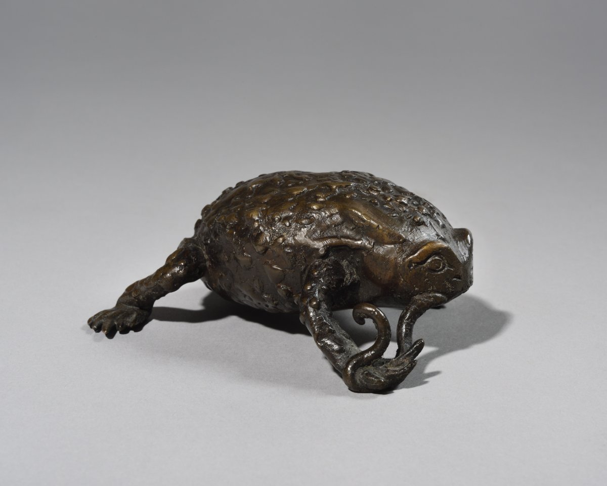 Crapaud En Bronze Patiné - Italie Du Nord - XVIe Ou XVIIe Siècle