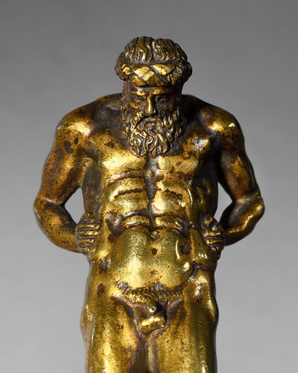 Paire De Statuettes Figurant Deux Atlas - XVIe/xviie Siècle-photo-2