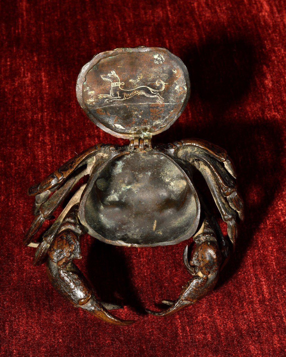 Encrier En Forme De Crabe – Renaissance-photo-2
