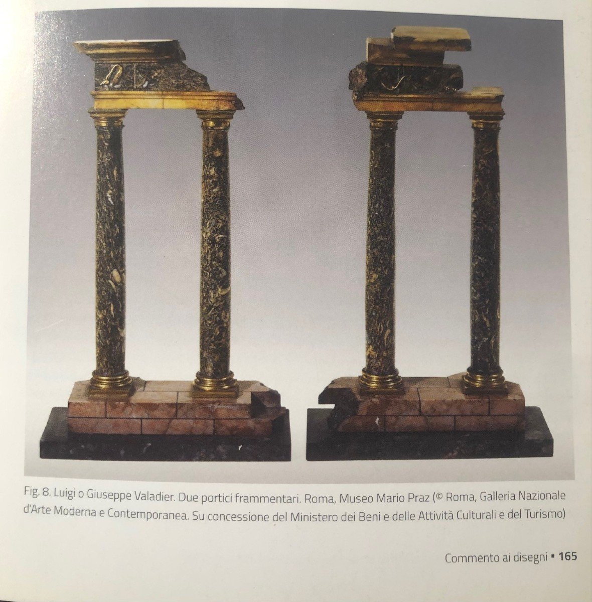 Ruin Of A Temple - Guiseppe Or Luigi Valadier - Circa 1780-photo-3