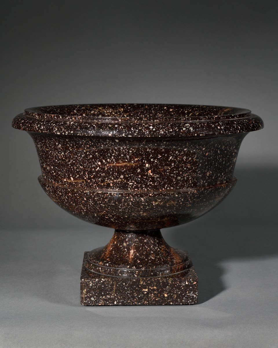 Blyberg Porphyry Cup - 19th Century