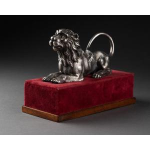 Silver Lion - Germany, 17th Century