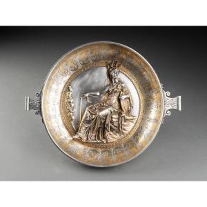 Christofle Et Cie - Kylix Cup From The Hildesheim Treasure