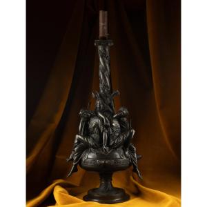 Lampe de la Poésie et la Philosophie, par François-Félix Roubaud