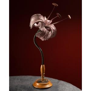 Modèle botanique d'une fleur de lys (Lilium martagon) par Robert Brendel