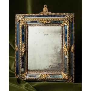 A Murano Gilt-metal Mounted ‘sapphire’ Glass