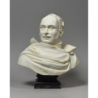 Buste En Faïence d'Eugène De Beauharnais