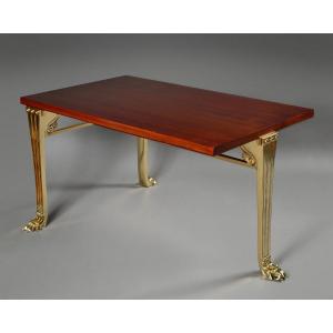 Pair Of "trapeza" Tables - Robsjohn-gibbings For Saridis