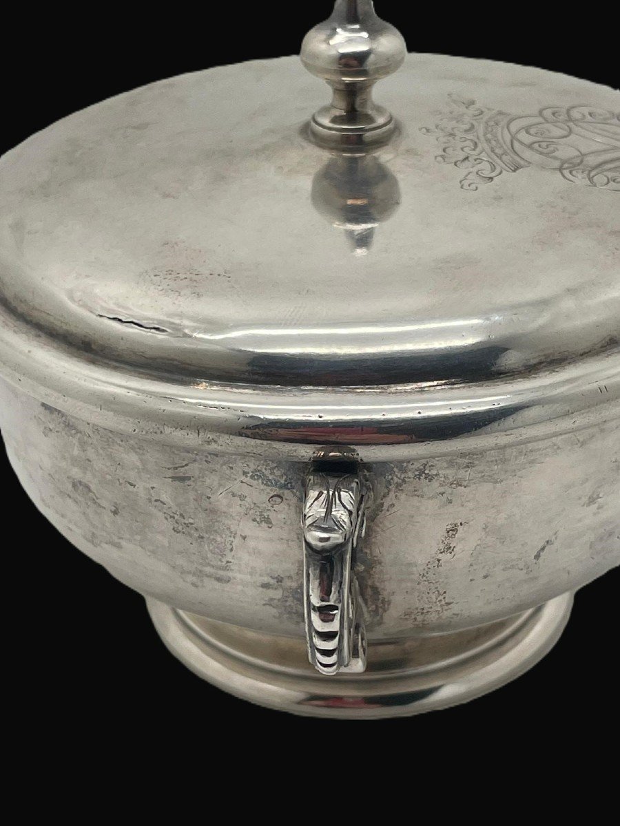 Tasse Couverte En Argent 1690-1720 Lisbonne -photo-3