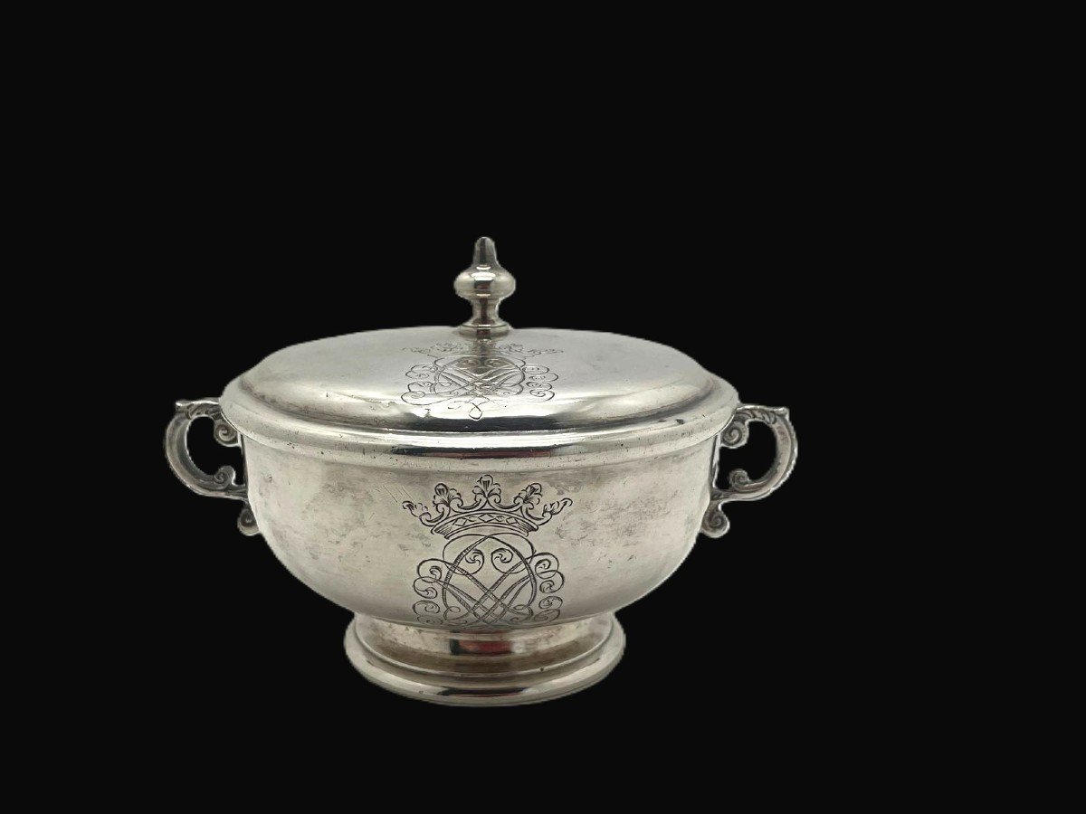 Tasse Couverte En Argent 1690-1720 Lisbonne -photo-6