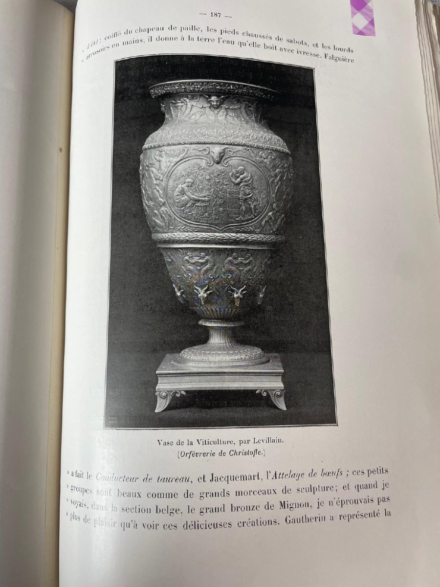 Christofle, Viticulture Competition Vase 1895 -photo-4
