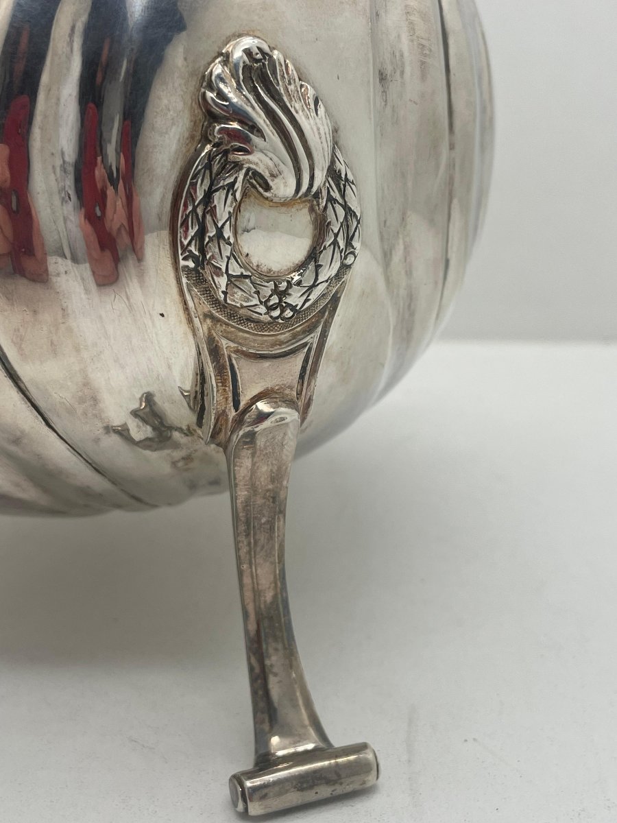 Impressive 18th-century Silver Ewer From Lille -photo-1