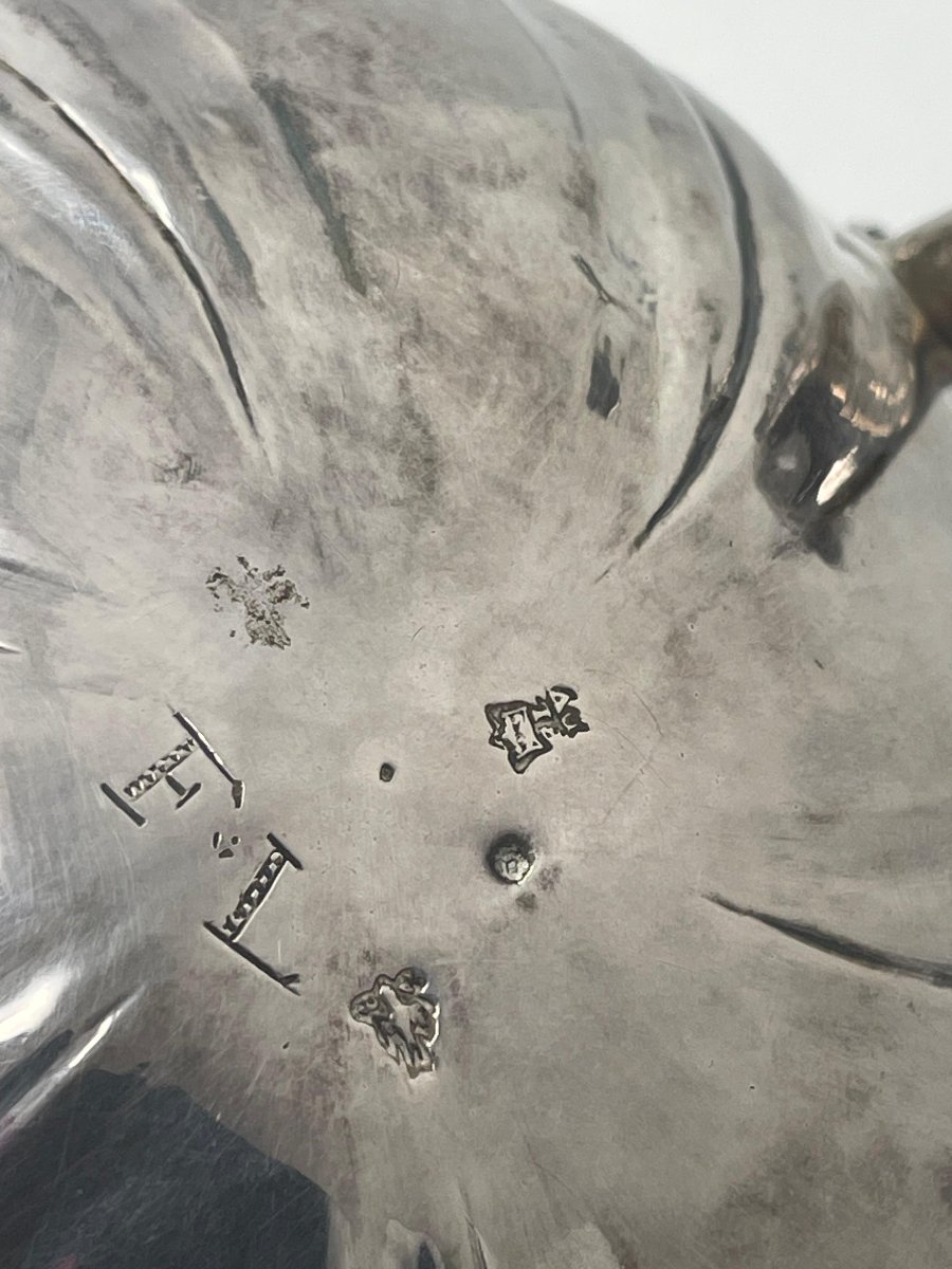 Impressive 18th-century Silver Ewer From Lille -photo-7