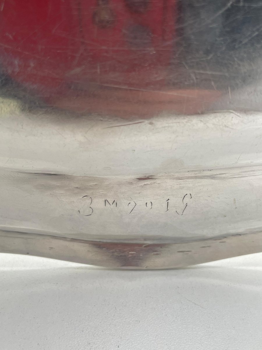 AVIGNON Plat à perdreaux en argent 18eme-photo-4