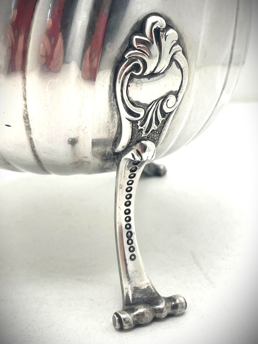 Lille Large 18th Century Silver Ewer -photo-2