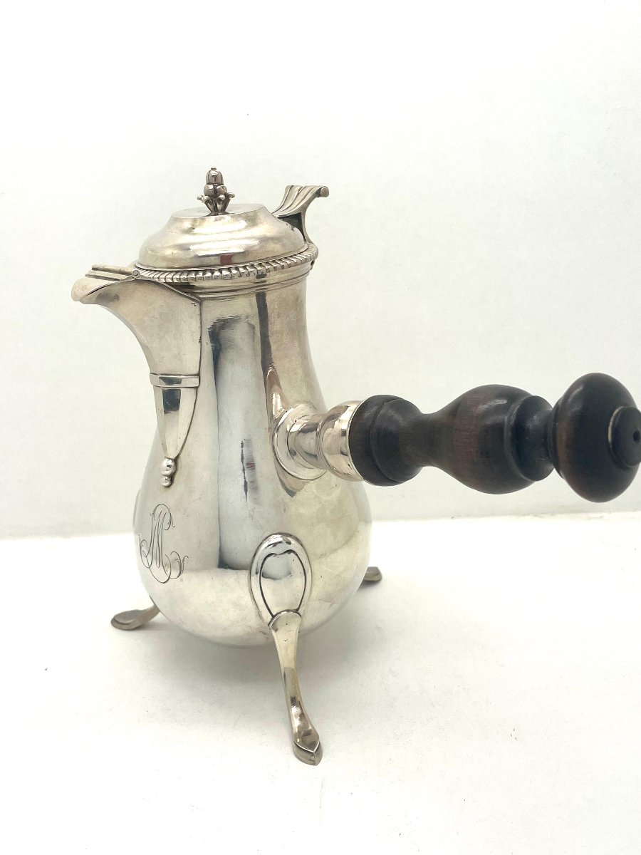 Pau 1775 Silver Coffee Pot 18th Century-photo-1
