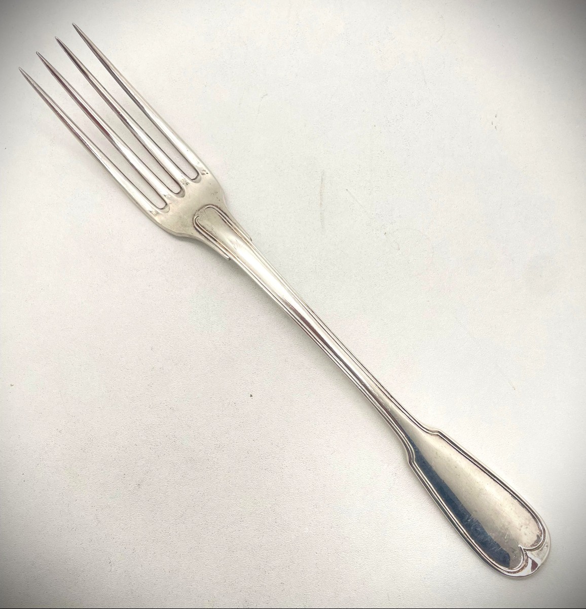 PARIS 1809 FOURCHETTE A RAGOUT EN ARGENT