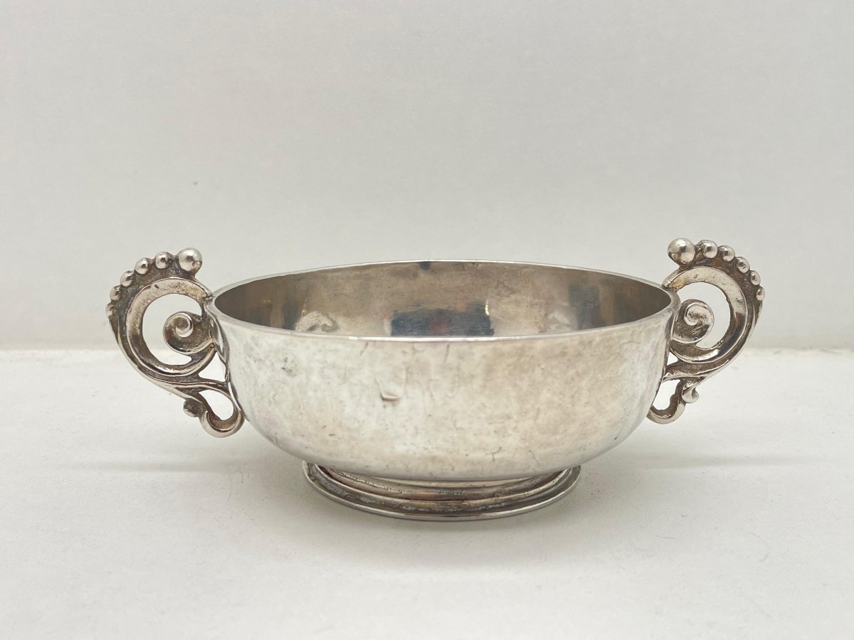 Coupe de Mariage en argent du 17eme  1666 