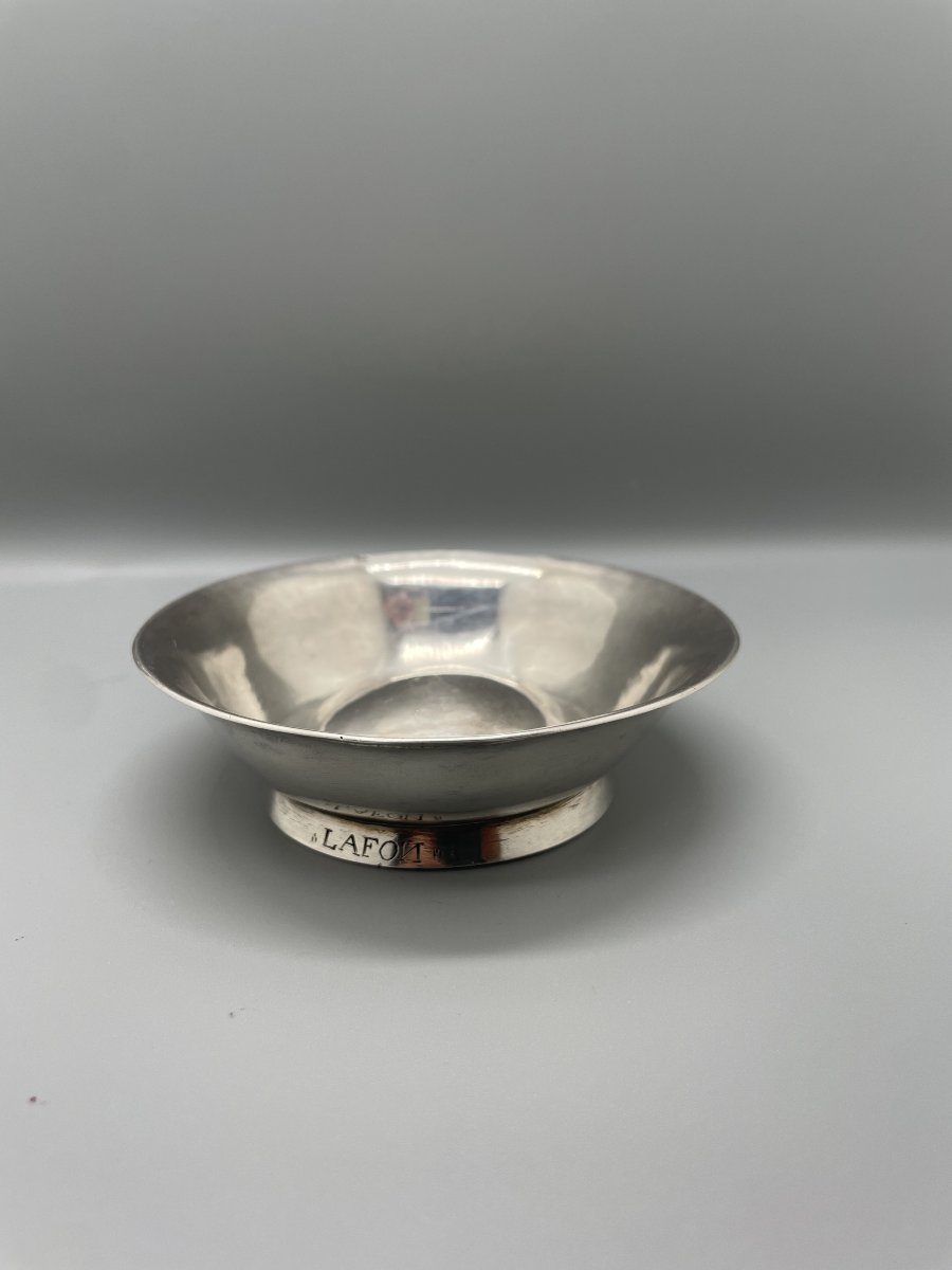 Tastevin ombilic en argent Fougères 1781 