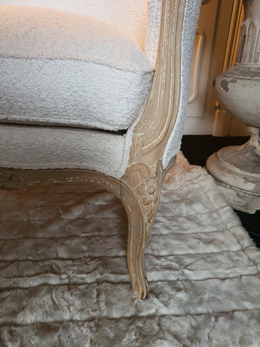Paire De Bergères Style Louis XV-photo-2