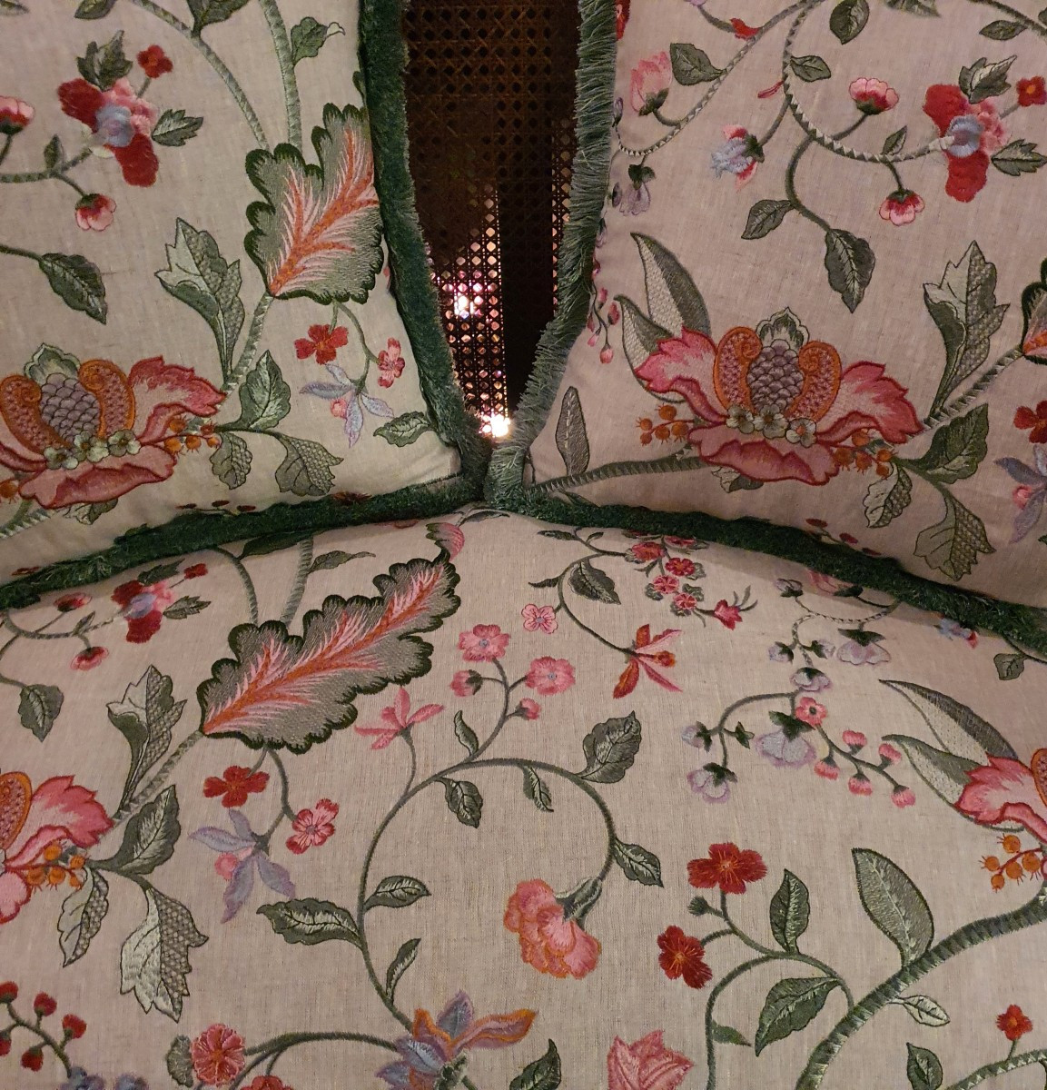 Banquette Cannée Style Louis XV -photo-2