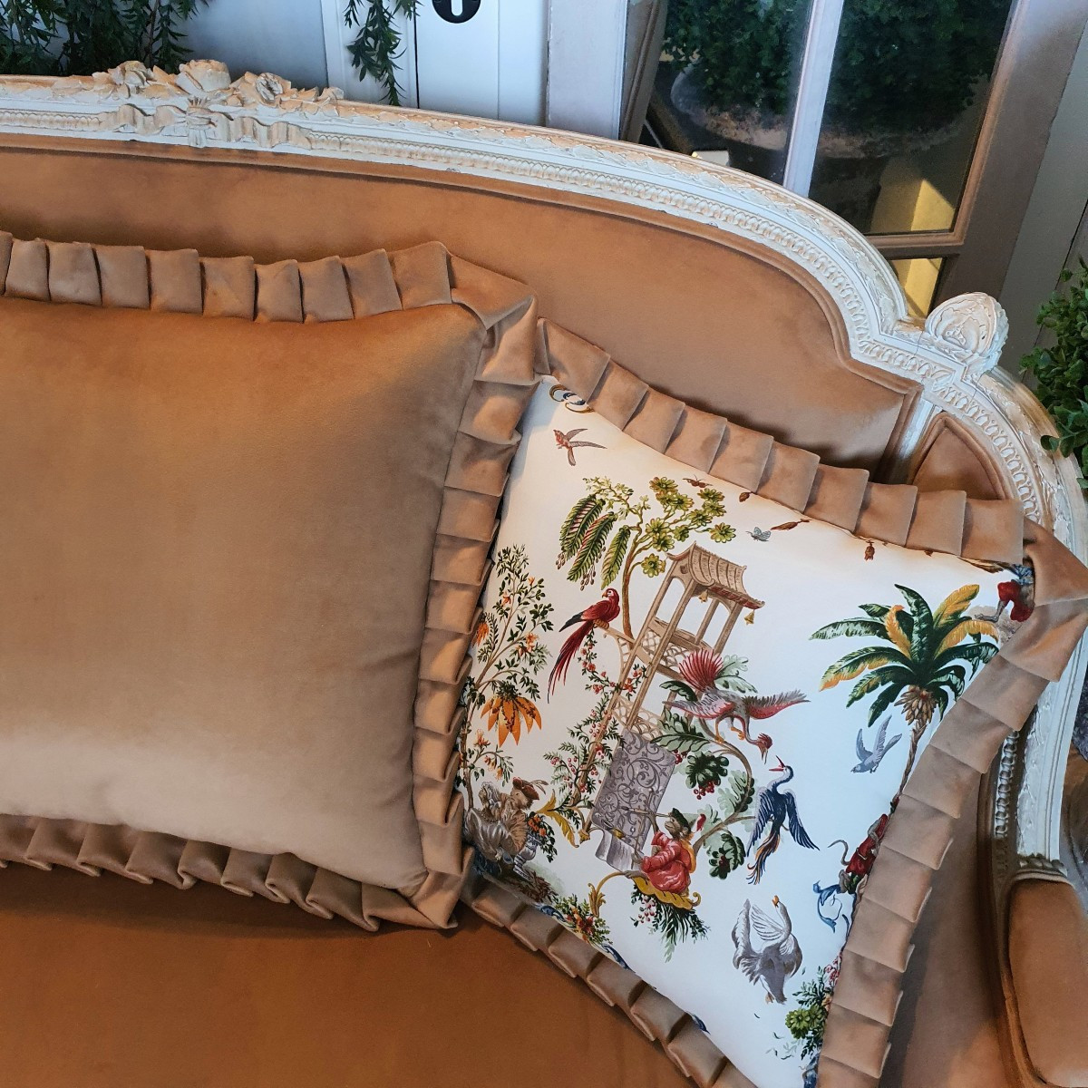 Banquette Style Louis XVI -photo-1