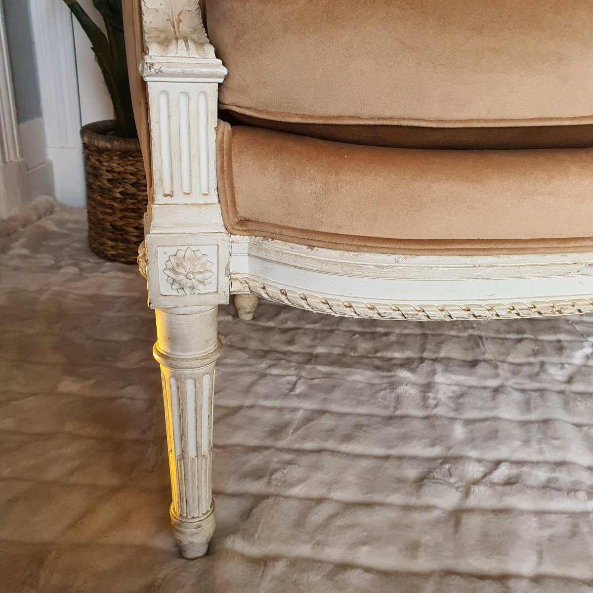 Banquette Style Louis XVI -photo-2