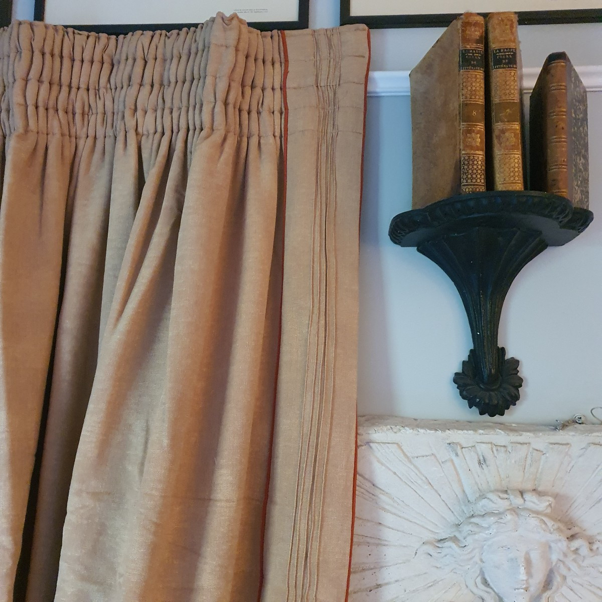 Deux paires tentures  XXEME -photo-2