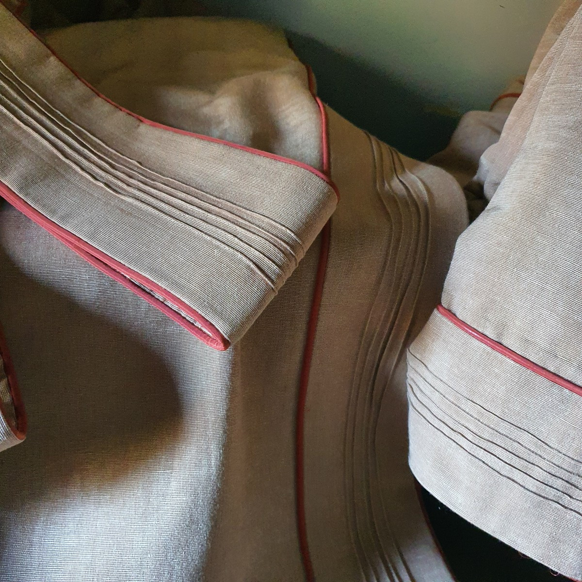 Deux paires tentures  XXEME -photo-6