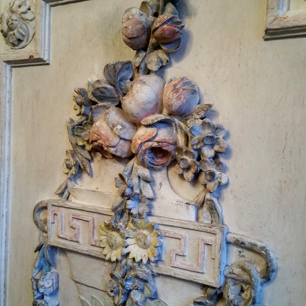 Trumeau De Boiserie Avec Miroir-photo-3