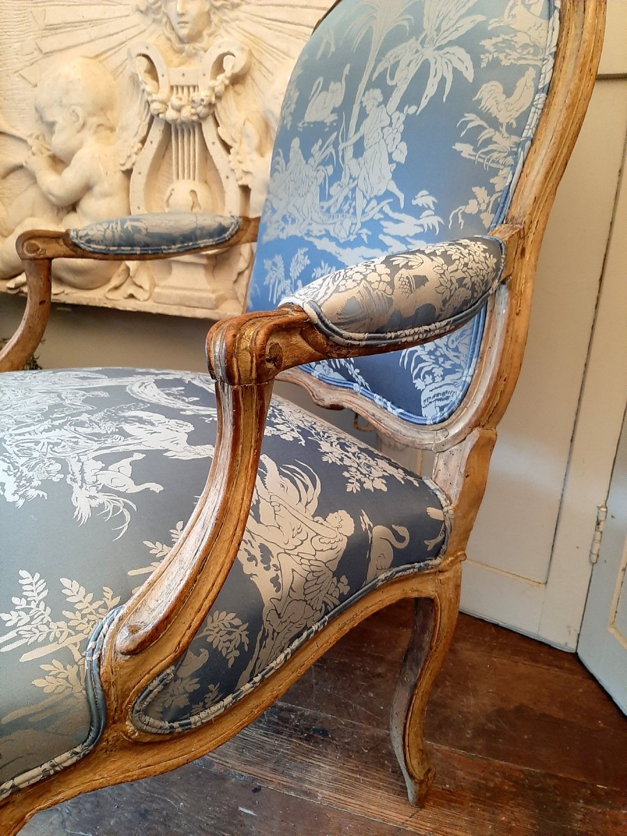 Fauteuil Epoque Louis XV-photo-5