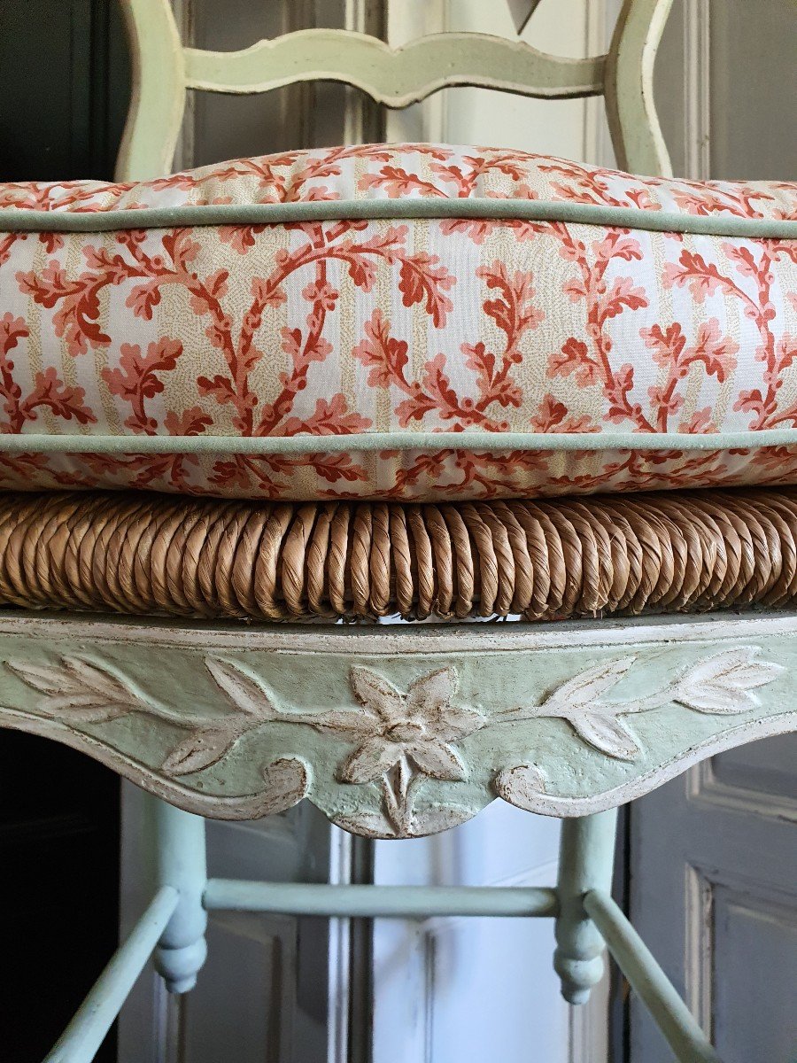 Paire Chaises Provence XVIIIÈme -photo-3