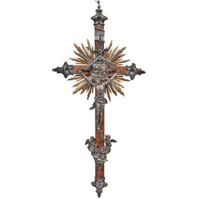 Late 18th Century Silver Crucifix