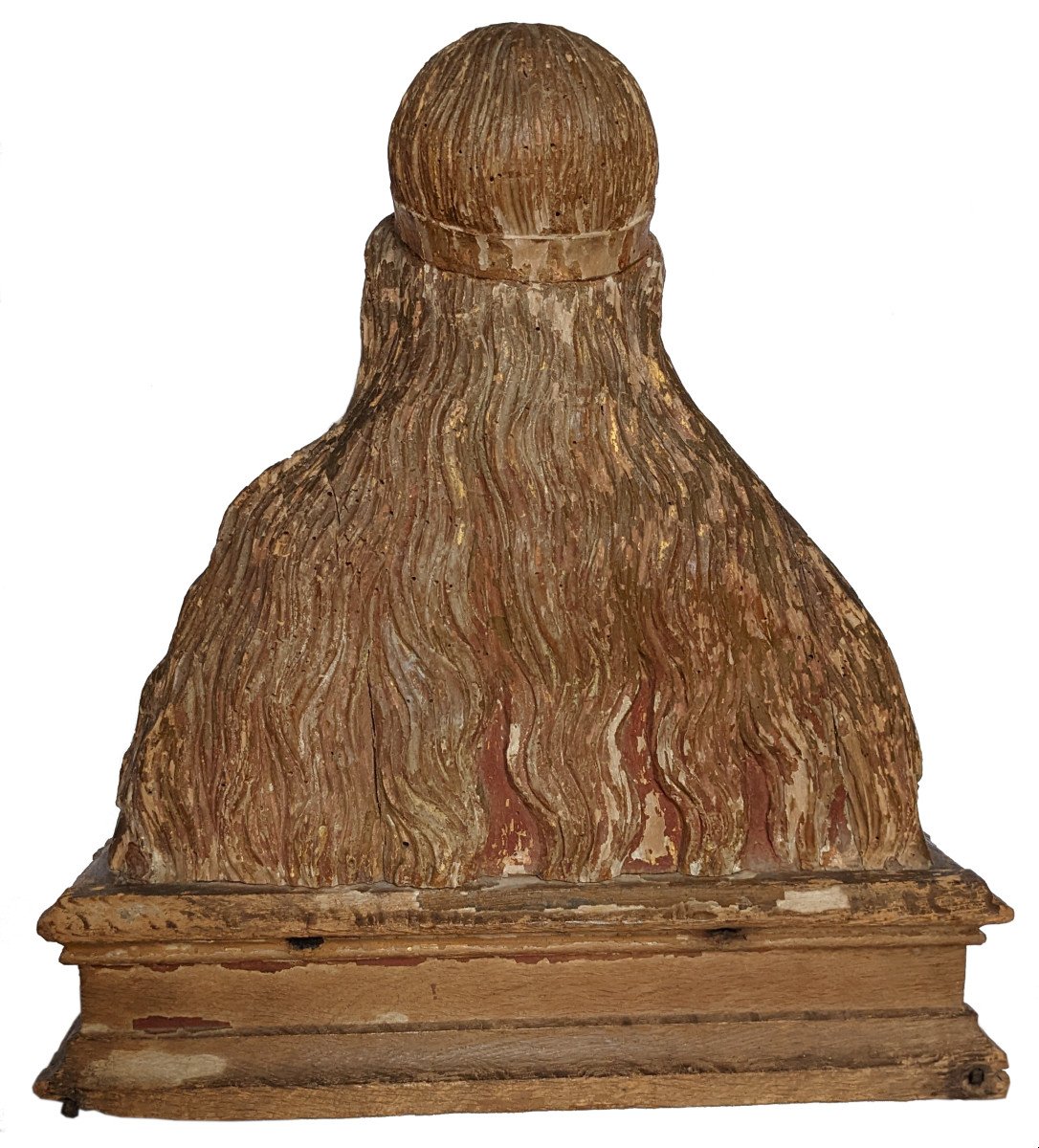 Renaissance Reliquary Bust, Picardy Or Champagne-photo-3