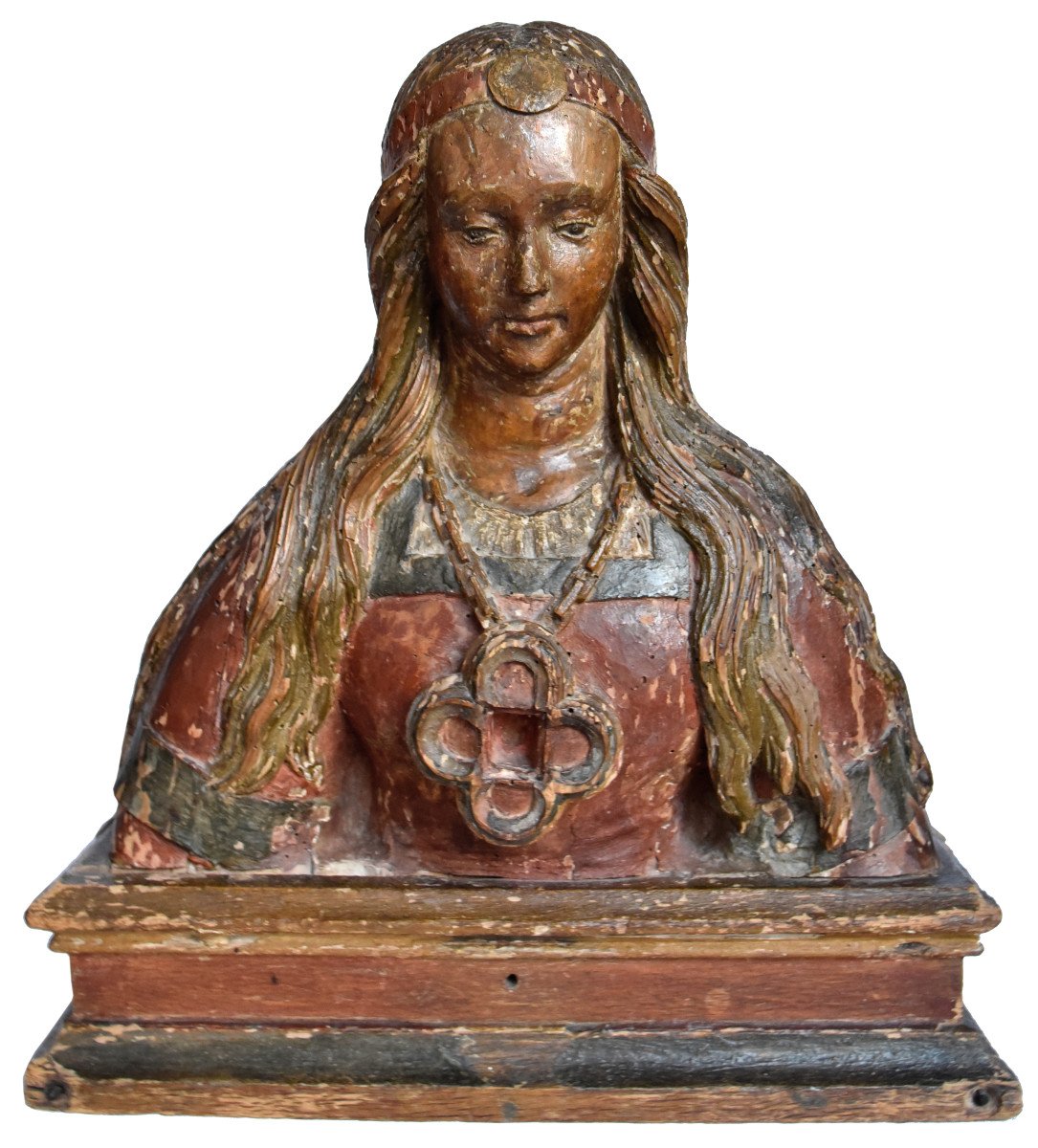 Renaissance Reliquary Bust, Picardy Or Champagne