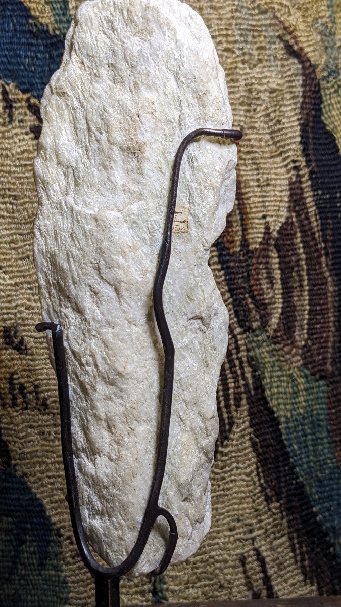 Marble Fragment Of A Man's Head, Roman Art-photo-3