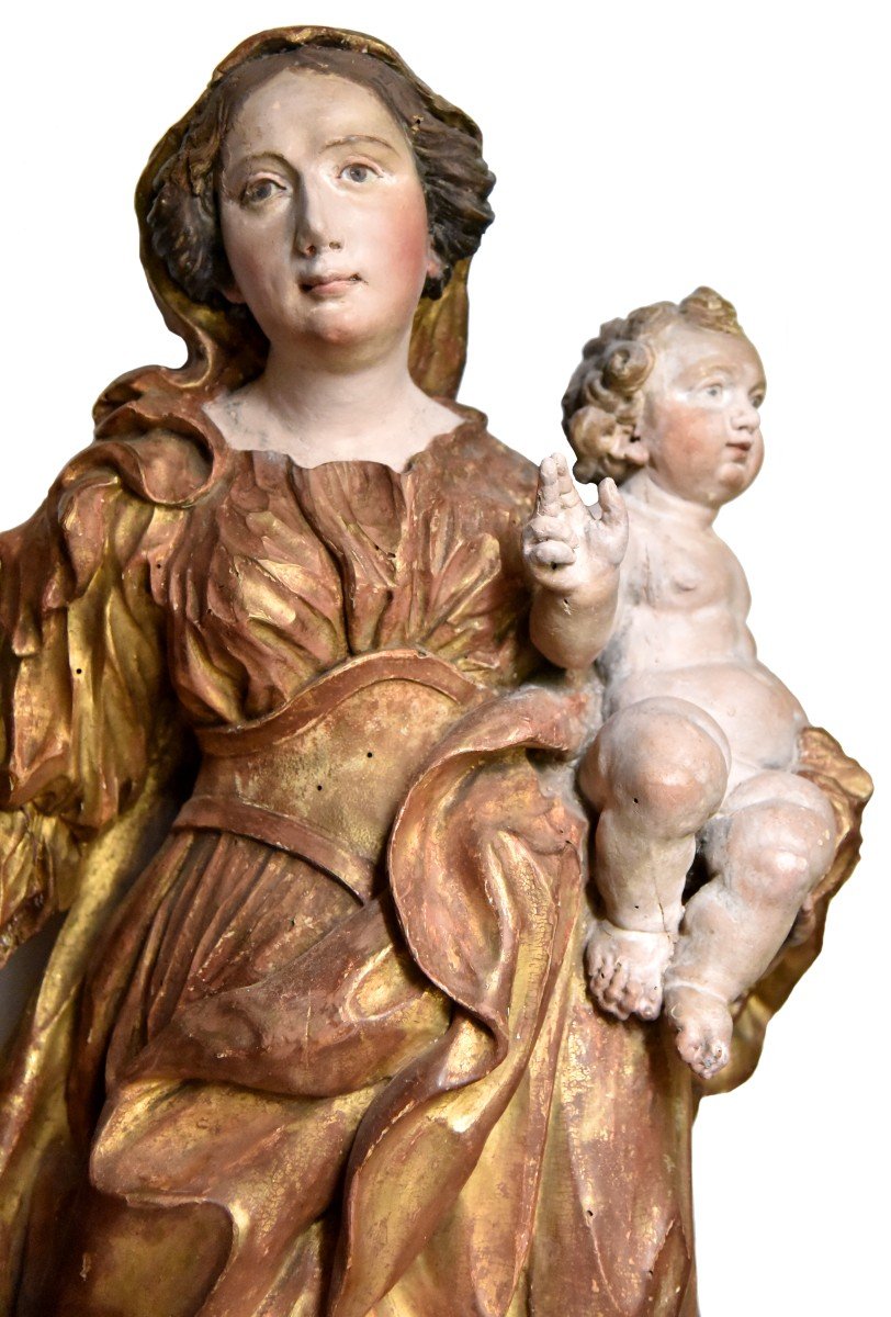 Madonna Of Procession, Provence Or Languedoc, 18th Century-photo-2
