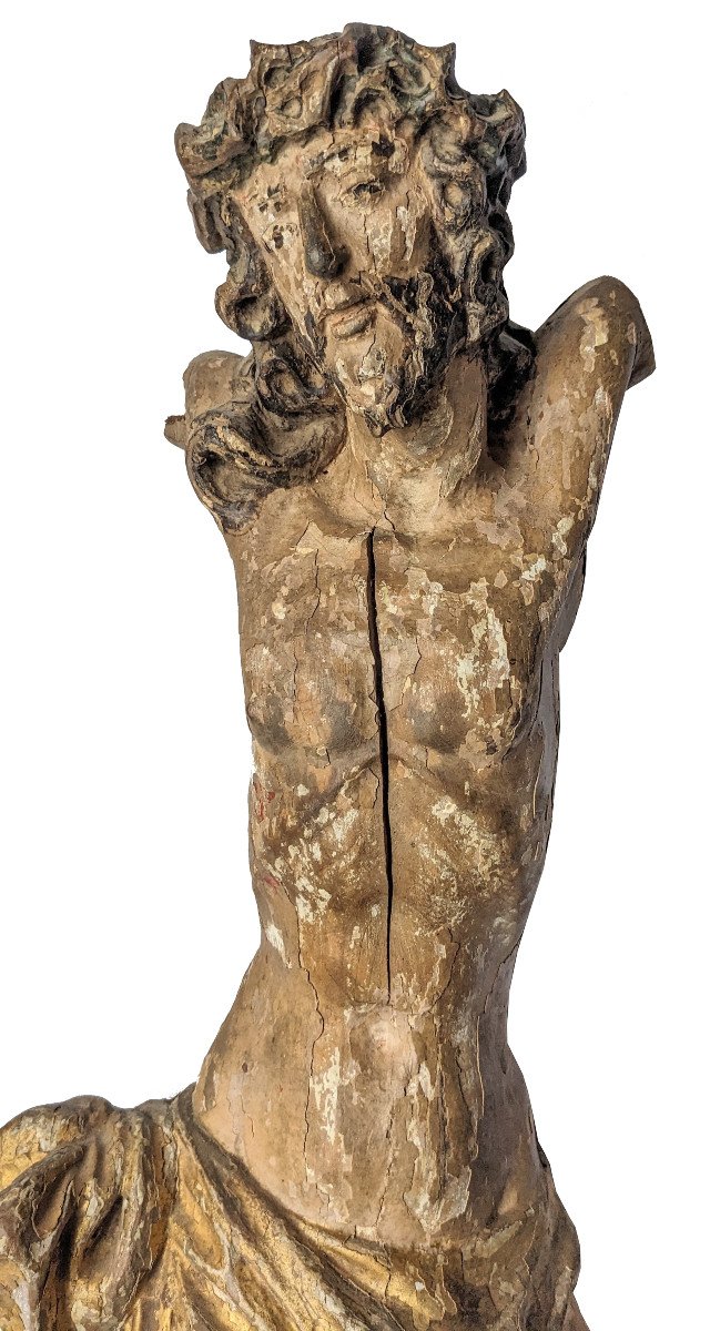 Large Christ From The 18th Century In Germanic Tradition-photo-4