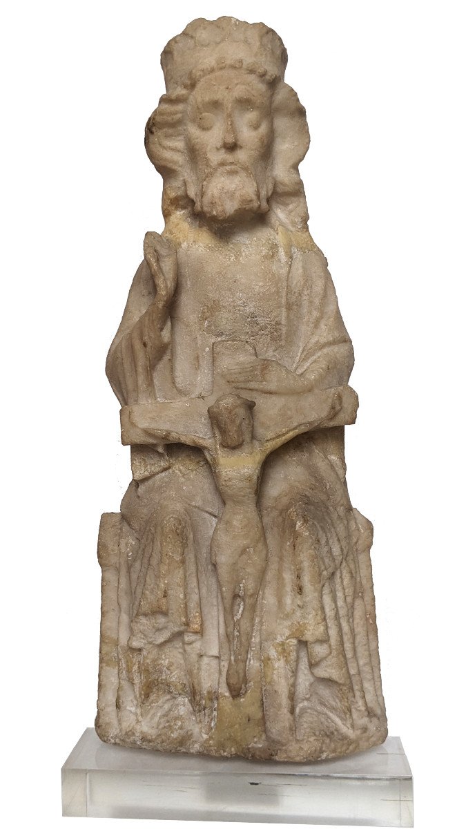Trinité, ou trône de grâce en albâtre, Nottingham, XVe siècle