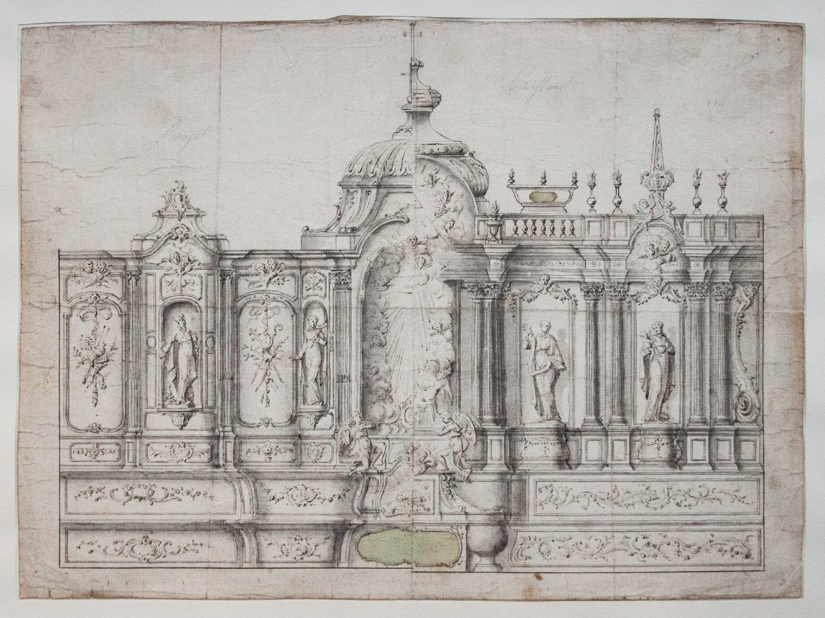 Woodwork Design Project C. 1730-1740-photo-3