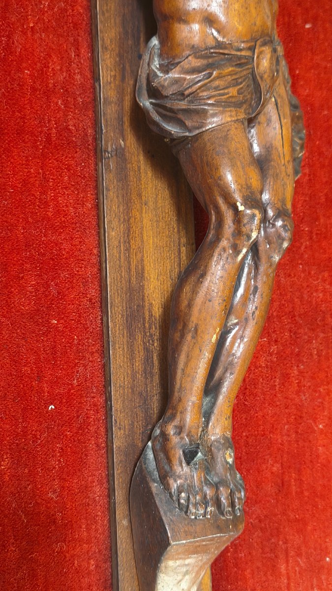 Christ encadré avec Marie-Madeleine et un ange, école de Nancy vers 1700-photo-5